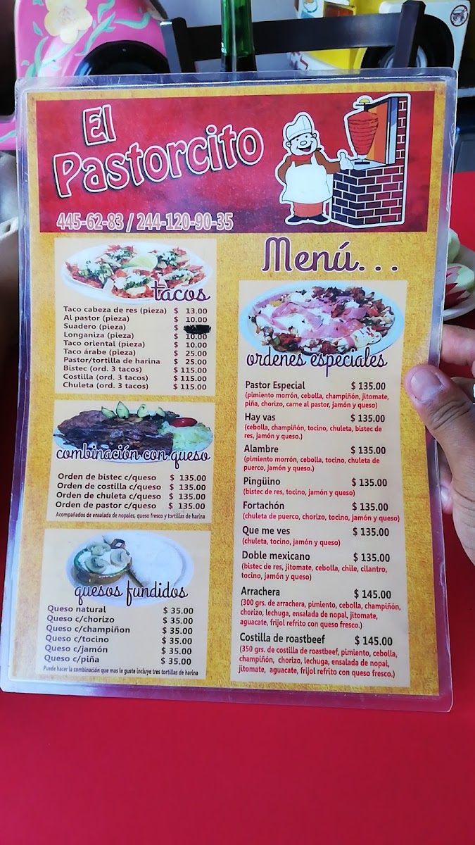 El Pastorcito 2 Menu - Image 6